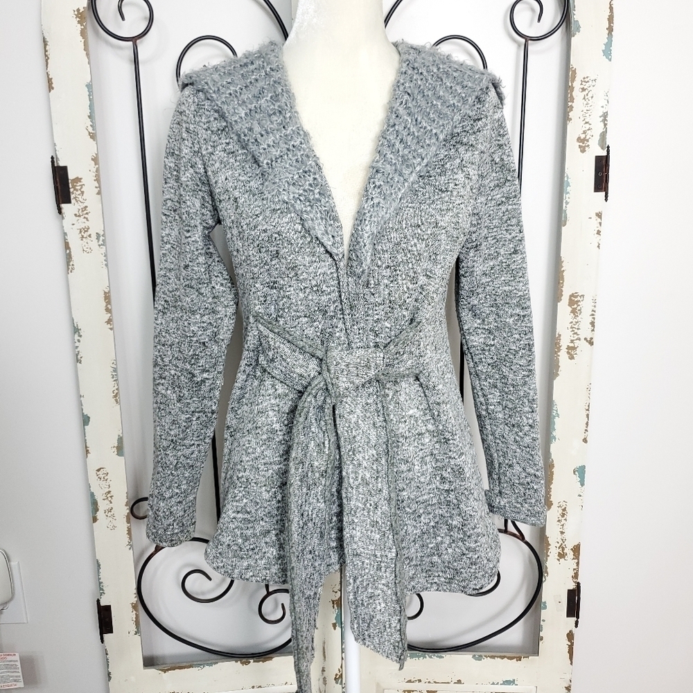 Simply Noelle hooded cardigan s/m